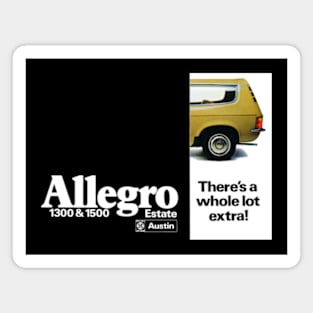 AUSTIN ALLEGRO - Sales Brochure Magnet